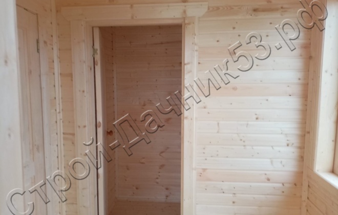 4 Каркасно-щитовой дом  Д-125,  6х8м, 75 М², Московская область, Клинский район, деревня Соголево. (9)